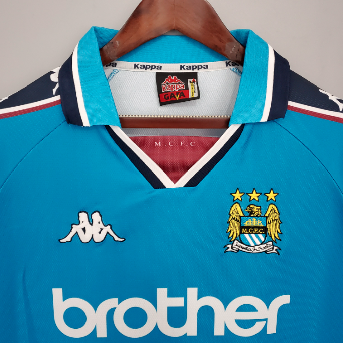 Camisa Manchester City - Retrô | 97/99 - (Casa)