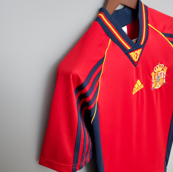 Camisa Espanha - Retrô | 1998 - (Casa)