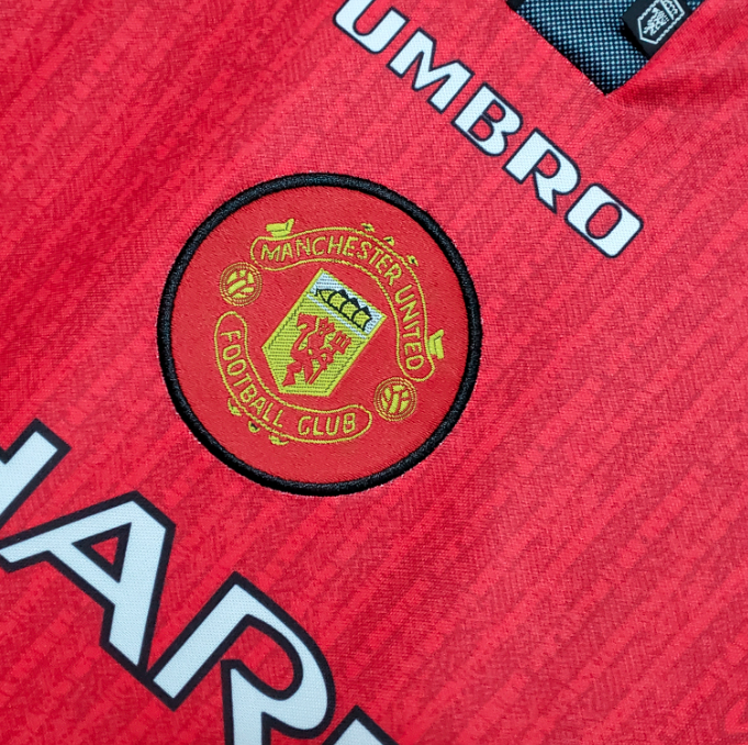 Camisa Manchester United - Retrô | 1996 - (Casa)