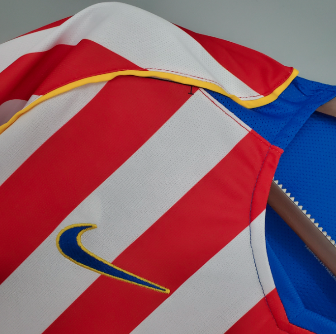 Camisa Atletico Madrid - Retrô | 04/05 - (Casa)