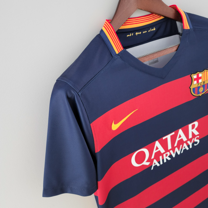 Camisa Barcelona - Retrô | 15/16 - (Casa)
