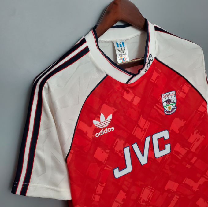 Camisa Arsenal - Retrô | 90/92 - (Casa)