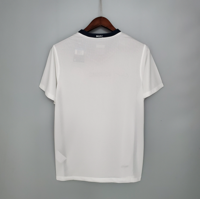 Camisa Manchester United - Retrô | 08/09 - Champions League - Branca - (Fora)