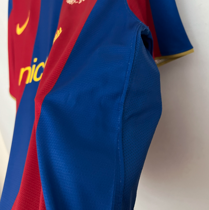 Camisa Barcelona - Retrô | 07/08 - (Casa)