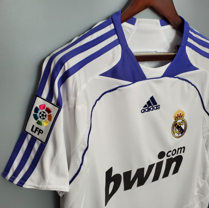 Camisa Real Madrid - Retrô | 07/08 - (Casa)