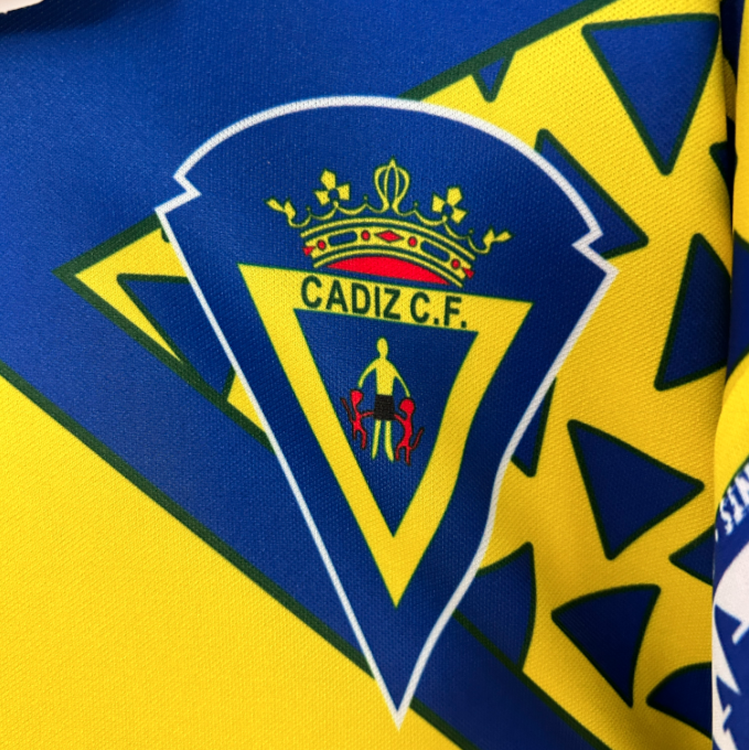 Camisa Cadiz - Retrô | 91/92 - (Casa)