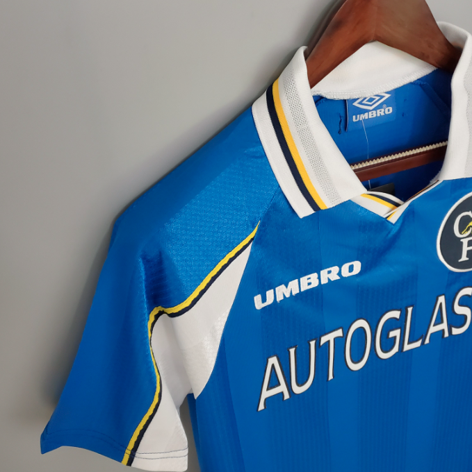 Camisa Chelsea - Retrô | 97/99 - (Casa)
