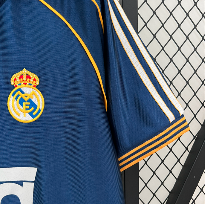 Camisa Real Madrid - Retrô | 98/00 - Terceiro Fora