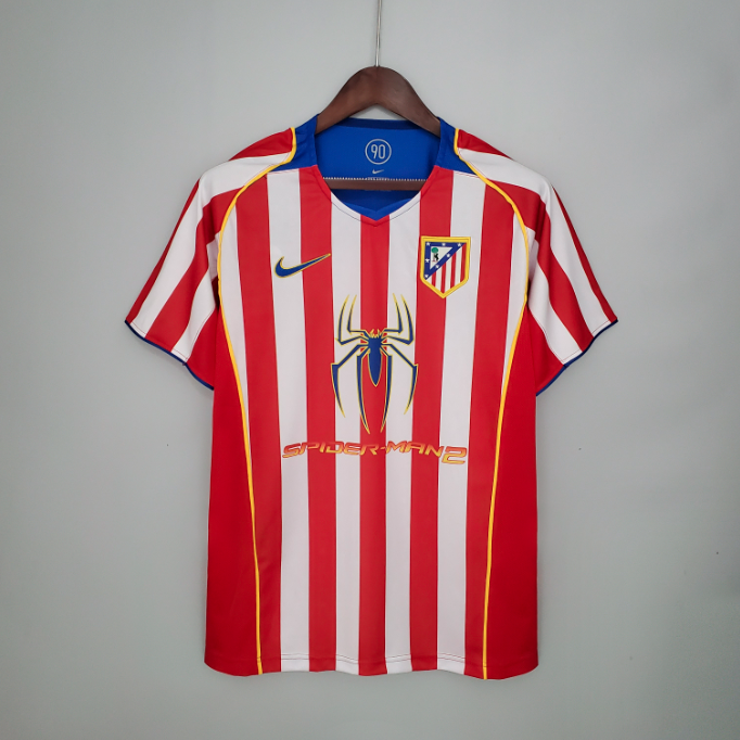 Camisa Atletico Madrid - Retrô | 04/05 - (Casa)