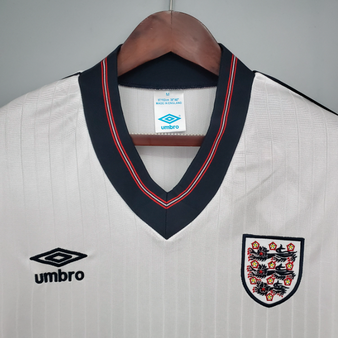 Camisa Inglaterra - Retrô | 84/87 - (Casa)