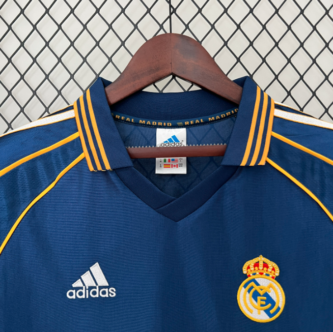 Camisa Real Madrid - Retrô | 98/00 - Terceiro Fora