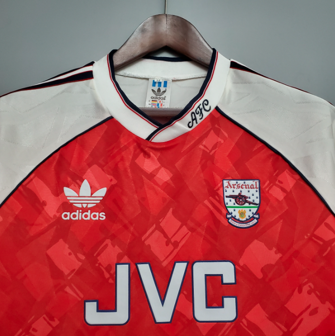 Camisa Arsenal - Retrô | 90/92 - (Casa)
