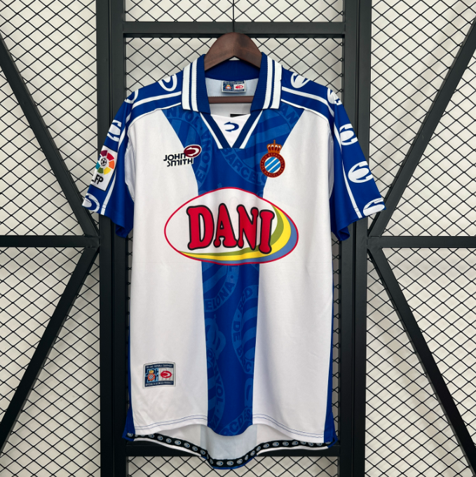 Camisa Espanyol - Retrô | 99/00 - (Casa)