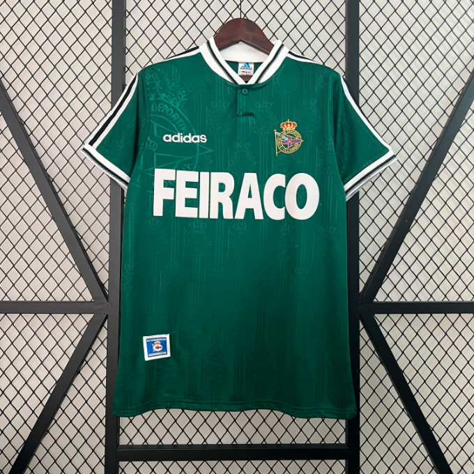 Camisa Deportivo La Coruna - Retrô | 99/00 - (Fora)