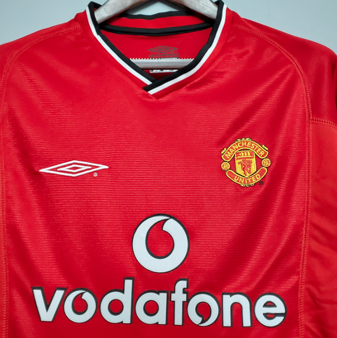 Camisa Manchester United - Retrô | 00/01 - (Casa)
