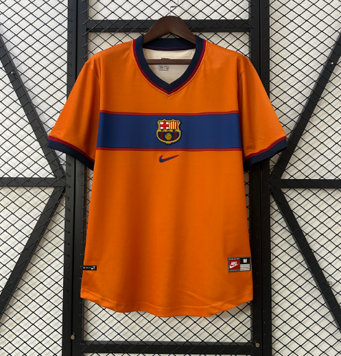 Camisa Barcelona - Retrô | 98/99 - (Fora)