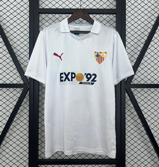 Camisa Sevilla - Retrô | 87/90 - (Casa)
