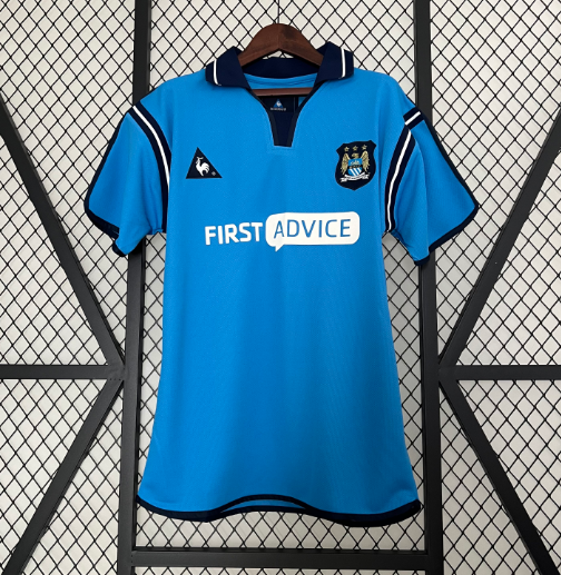 Camisa Manchester City - Retrô | 02/03 - (Casa)