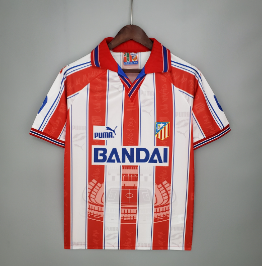 Camisa Atletico Madrid - Retrô | 96/97 - (Casa)