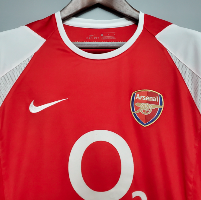 Camisa Arsenal - Retrô | 02/04 - (Casa)