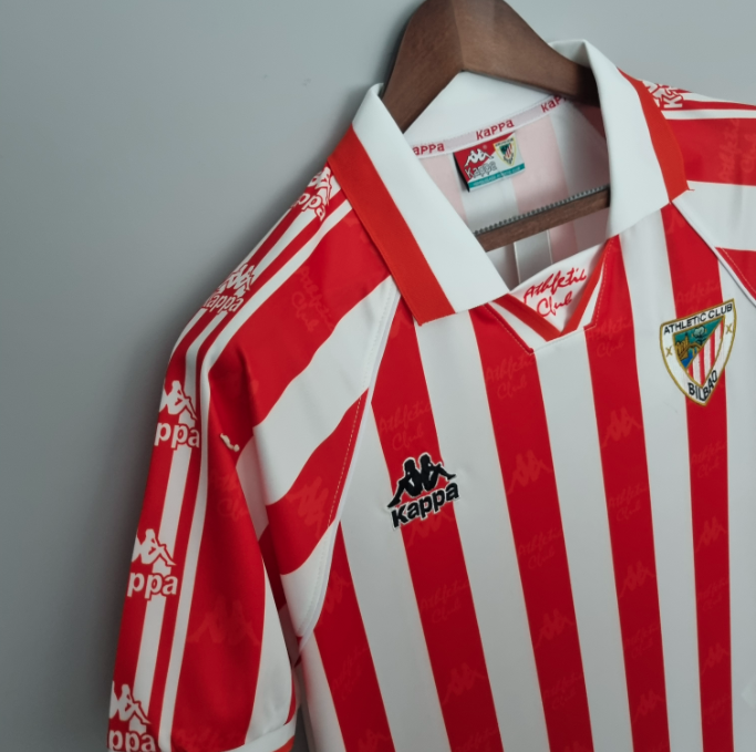 Camisa Athletic Bilbao - Retrô | 95/97 - (Casa)