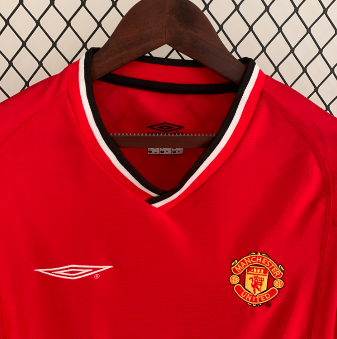 Camisa Manchester United - Retrô | 00/02 - (Casa)