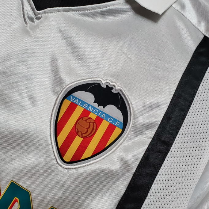 Camisa Valencia - Retrô | 2001 - (Casa)