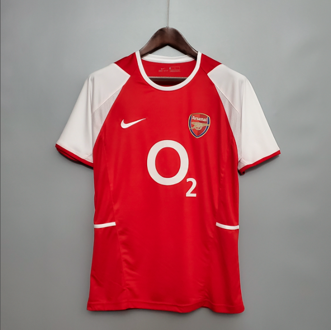 Camisa Arsenal - Retrô | 02/04 - (Casa)