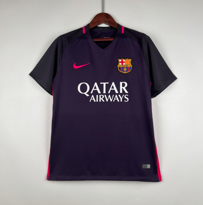 Camisa Barcelona - Retrô | 16/17 - (Fora)