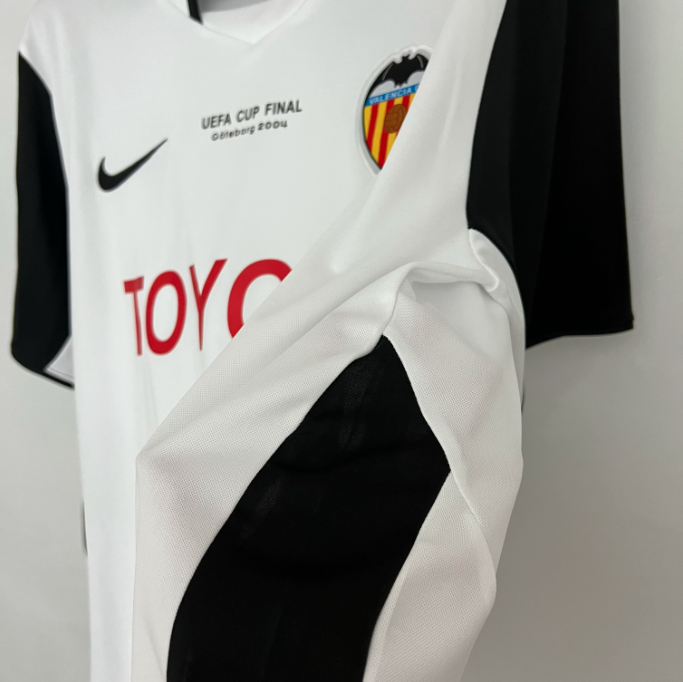 Camisa Valencia - Retrô | 03/04 - (Casa)
