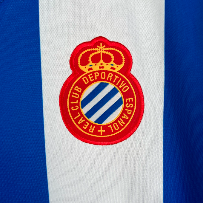Camisa Espanyol - Retrô | 84/89 - (Casa)