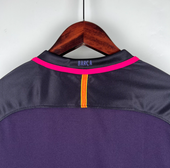 Camisa Barcelona - Retrô | 16/17 - (Fora)