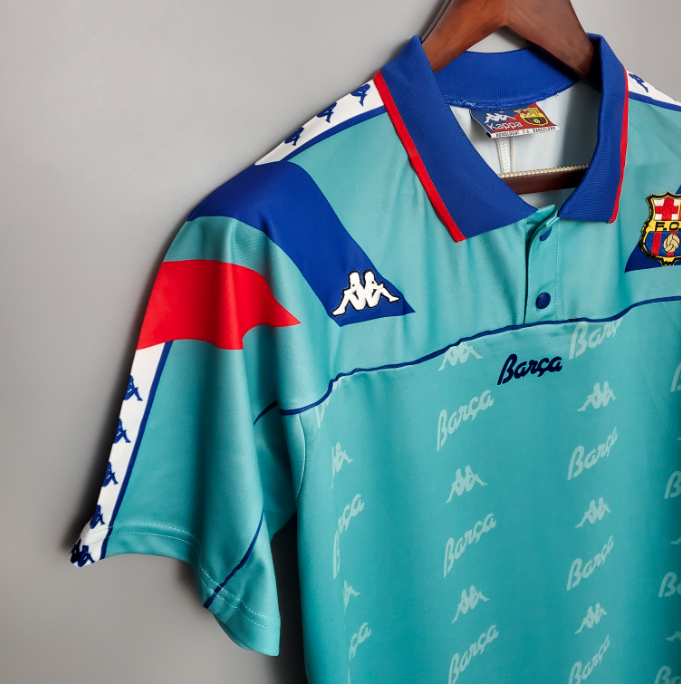 Camisa Barcelona - Retrô | 92/95 - (Fora)