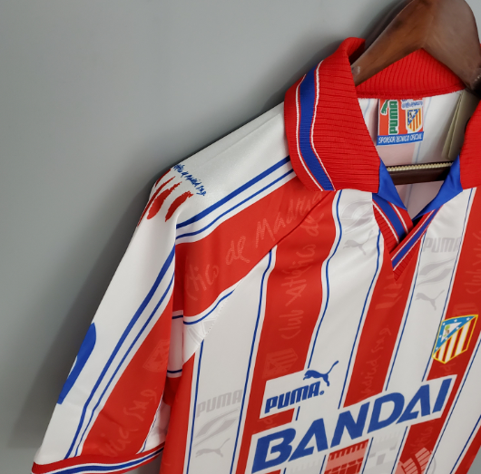 Camisa Atletico Madrid - Retrô | 96/97 - (Casa)