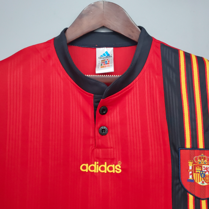 Camisa Espanha - Retrô | 1996 - (Casa)