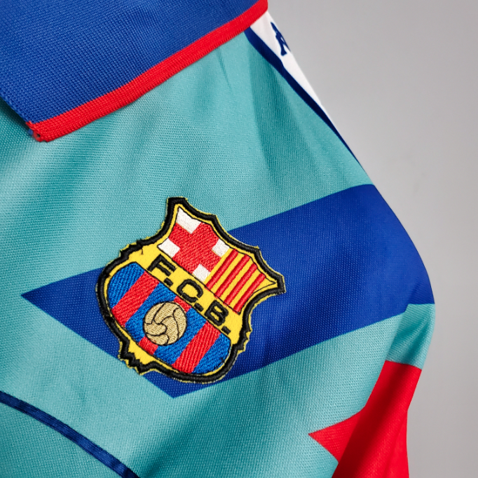 Camisa Barcelona - Retrô | 92/95 - (Fora)