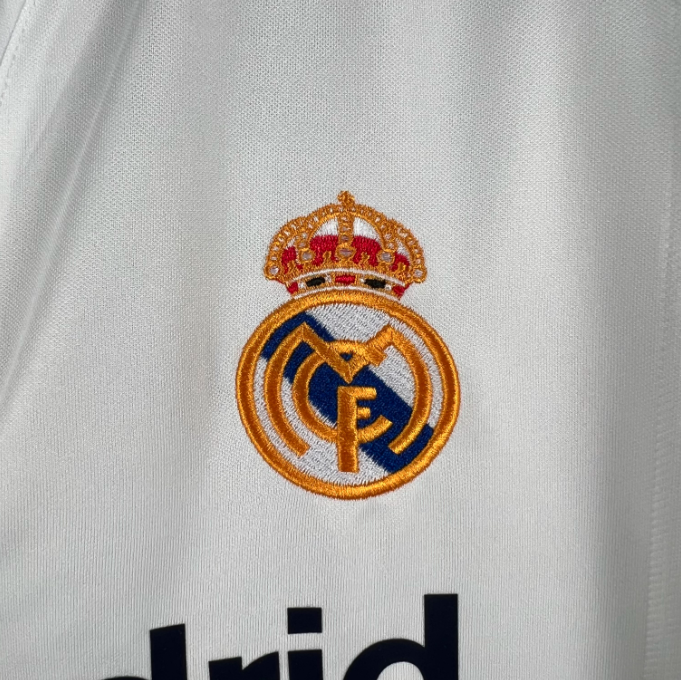 Camisa Real Madrid - Retrô | 01/02 - (Casa)