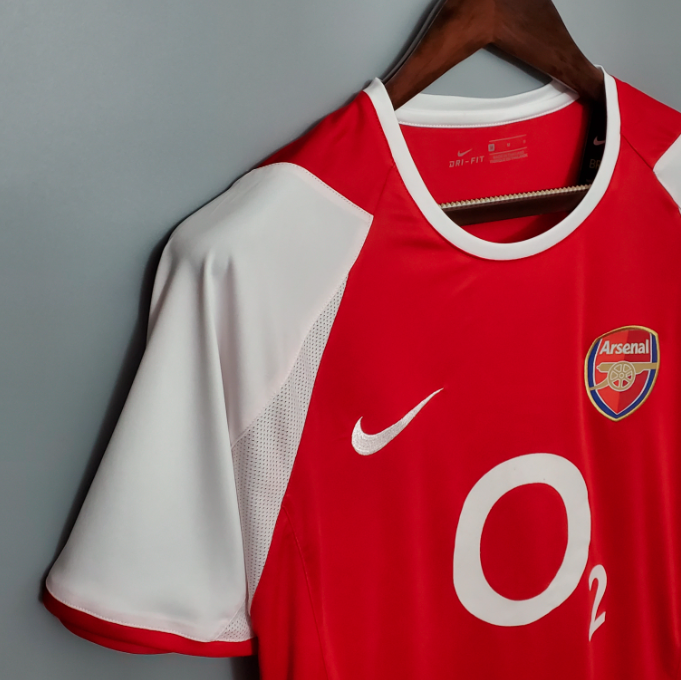 Camisa Arsenal - Retrô | 02/04 - (Casa)