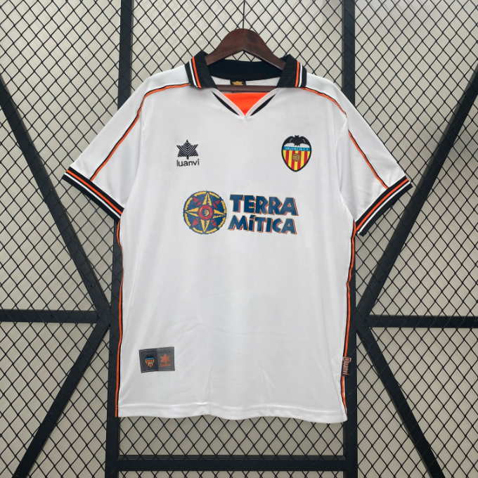 Camisa Valencia - Retrô | 99/00 - (Casa)