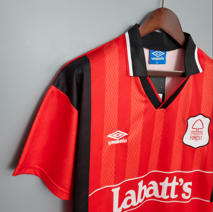 Camisa Nottingham Forest - Retrô | 94/95 - Vermelha
