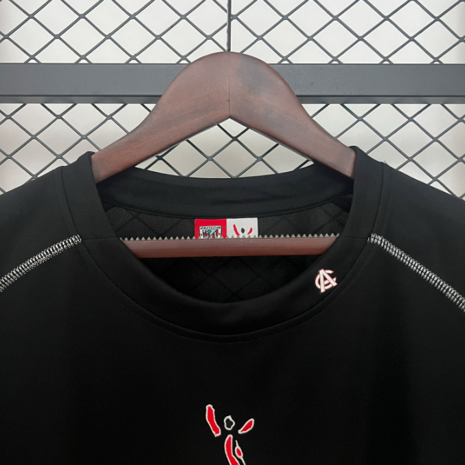 Camisa Athletic Bilbao - Retrô | 05/08 - Preta