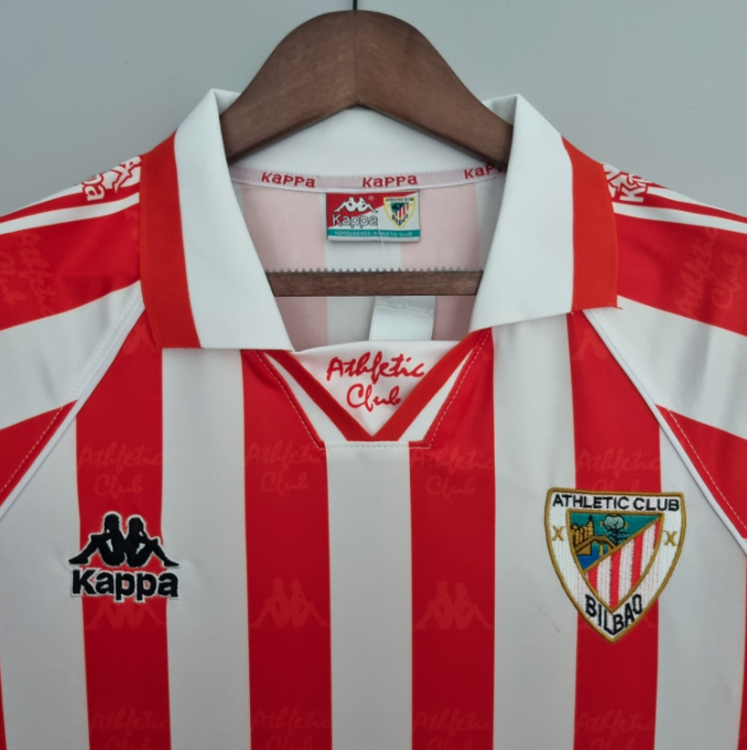 Camisa Athletic Bilbao - Retrô | 95/97 - (Casa)
