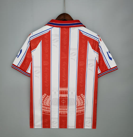 Camisa Atletico Madrid - Retrô | 96/97 - (Casa)