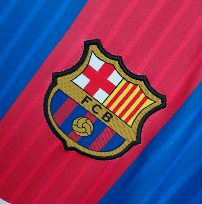 Camisa Barcelona - Retrô | 16/17 - (Casa)