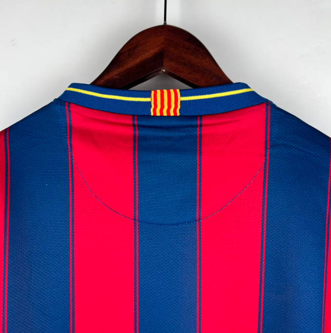 Camisa Barcelona - Retrô | 09/10 - (Casa)