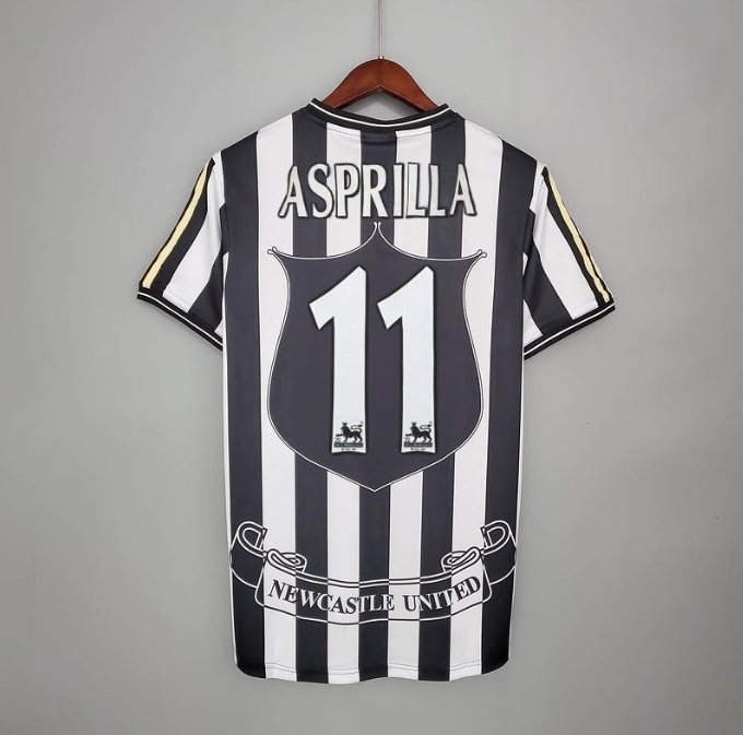 Camisa Newcastle United - Retrô | 97/99 - (Casa)