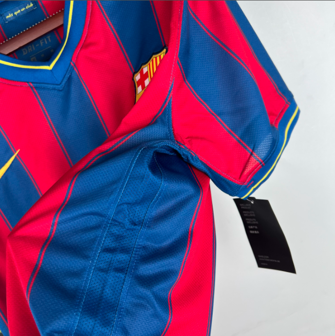 Camisa Barcelona - Retrô | 09/10 - (Casa)