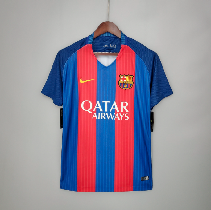 Camisa Barcelona - Retrô | 16/17 - (Casa)