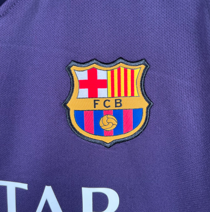 Camisa Barcelona - Retrô | 16/17 - (Fora)