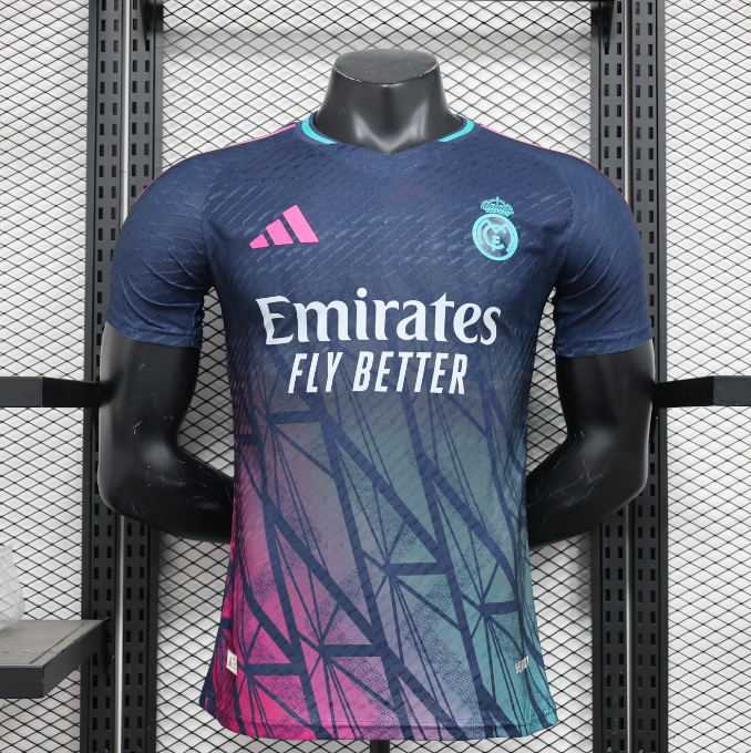 Camisa Real Madrid - Jogador | 24/25 - Edição Especial - Gradiente Roxo